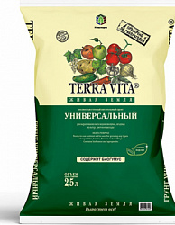 Грунт Terra Vita живая земля универсальный 25 л